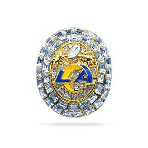 Rams 2022 Championship Ring Lapel Pin